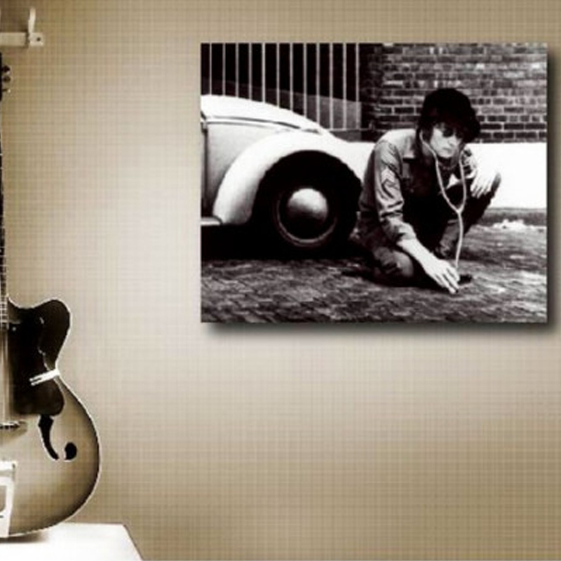 Πίνακας σε καμβά με μουσική John Lennon